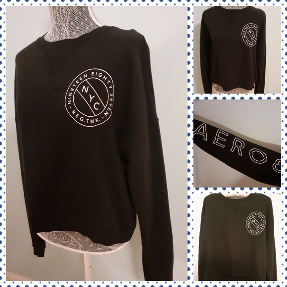 Aeropostale Tops - AEROPOSTALE Cropped Crew Neck
